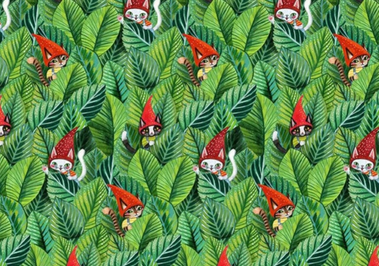 Dear Stella Easter Somebunny to Love Cats Gnomes in Hats Leaves 100% Cotton Fabric St Patricks Price Per Yard